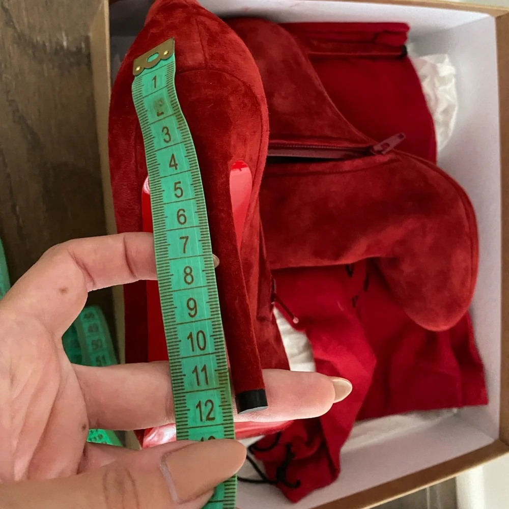 Authentic Louboutin booties - Picture 7 of 9